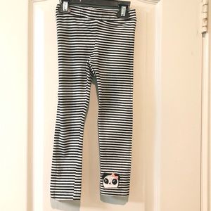 Girls Gymboree leggings size 3T striped